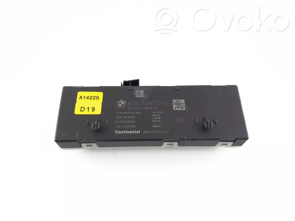 Sterownik / Moduł elektrycznej klapy tylnej / bagażnika   7496727,61357496727,A2C7433390800