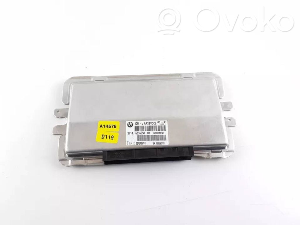 BMW 7 F01 F02 F03 F04 Sterownik / Moduł zawieszenia pneumatycznego 