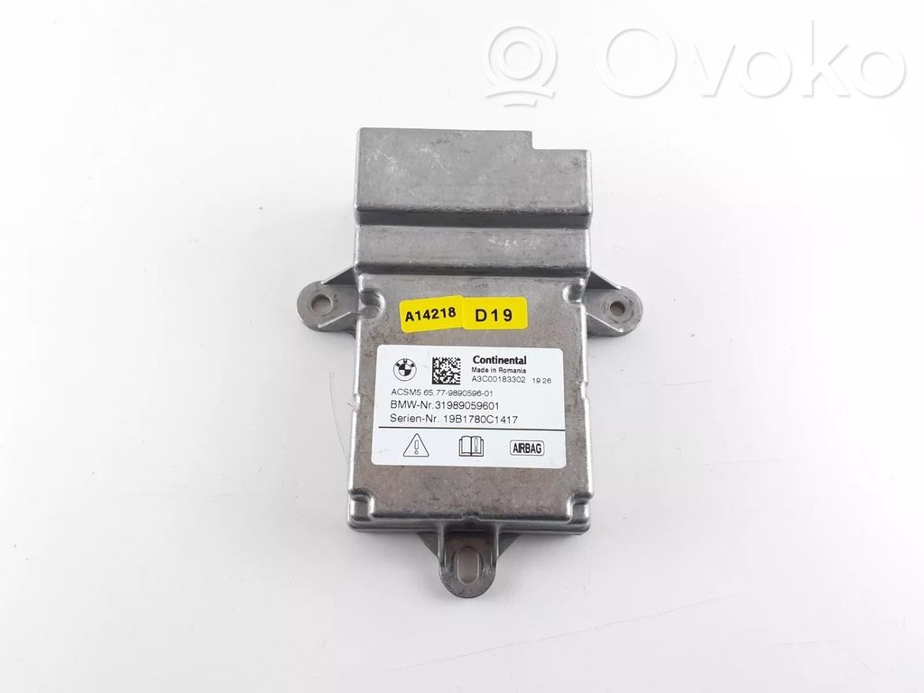 BMW 5 G30 G31 G38 Sterownik / Moduł Airbag 
