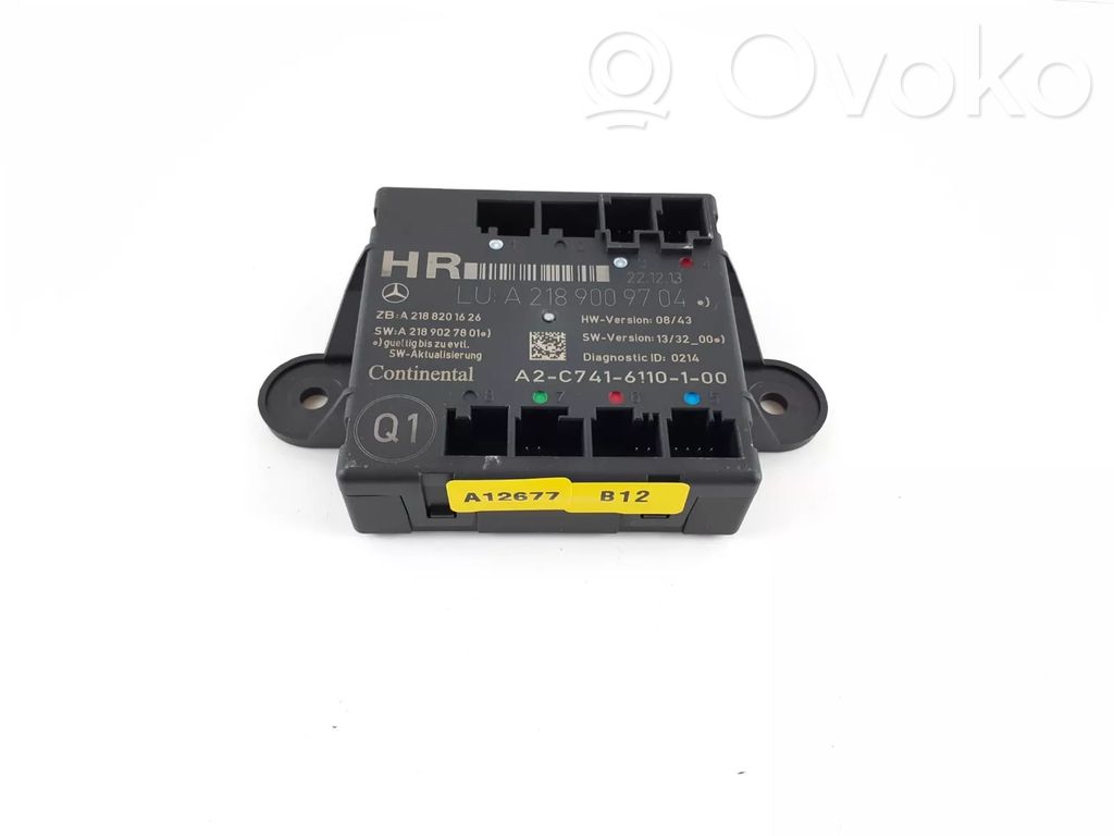 Mercedes-Benz E W212 Door control unit/module 