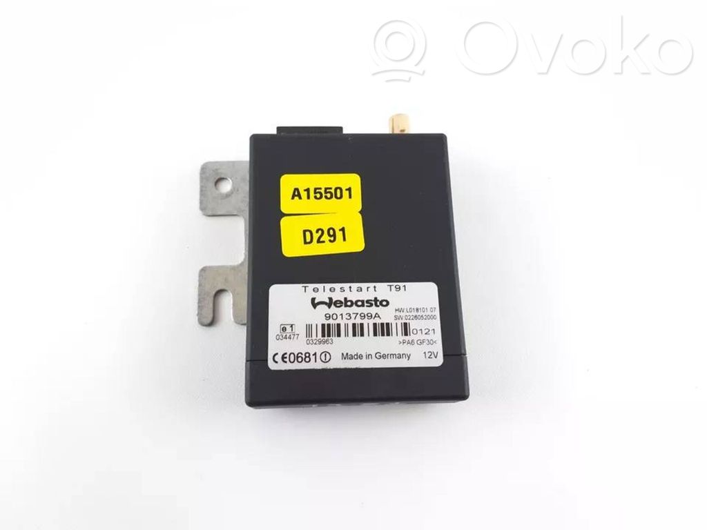 Porsche Cayenne (9PA) Auxiliary heating control unit/module 