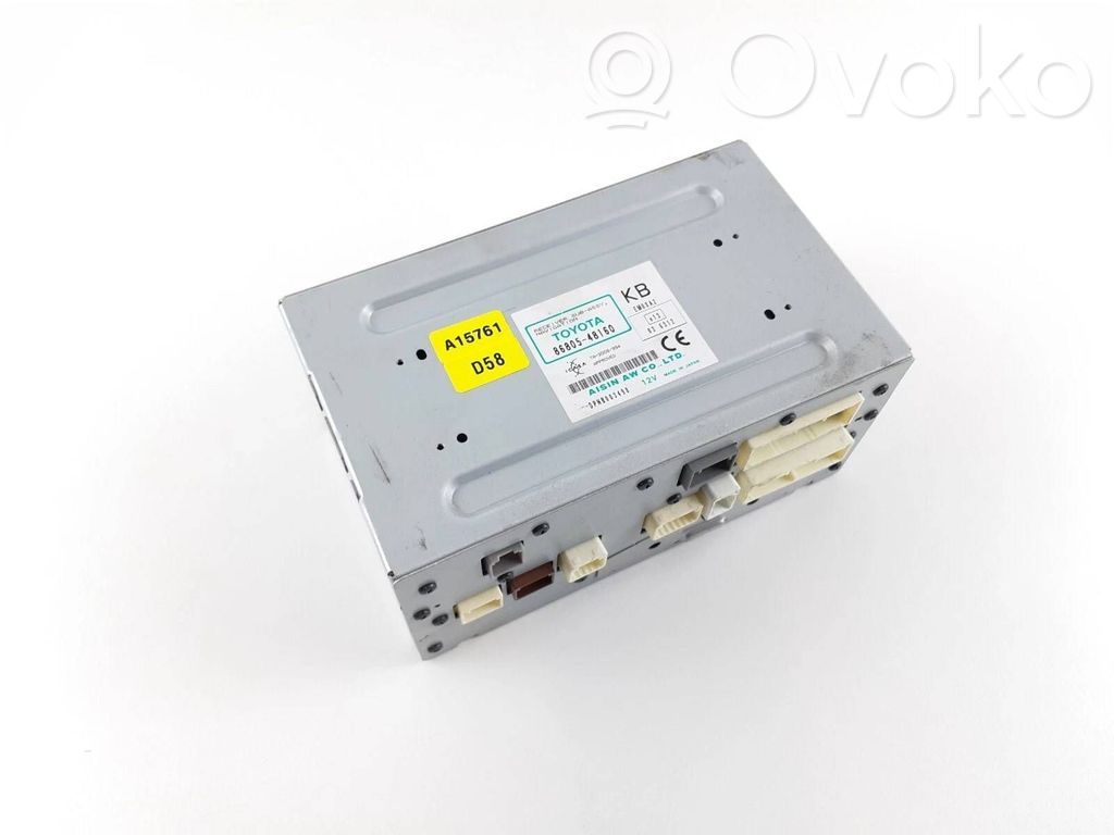 Lexus CT 200H GPS navigation control unit/module 