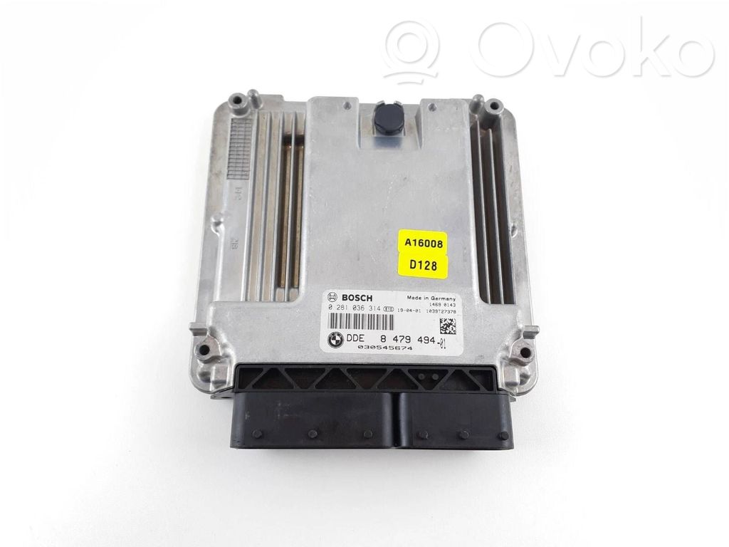 BMW 4 F36 Gran coupe Unitate/modul de control motor 