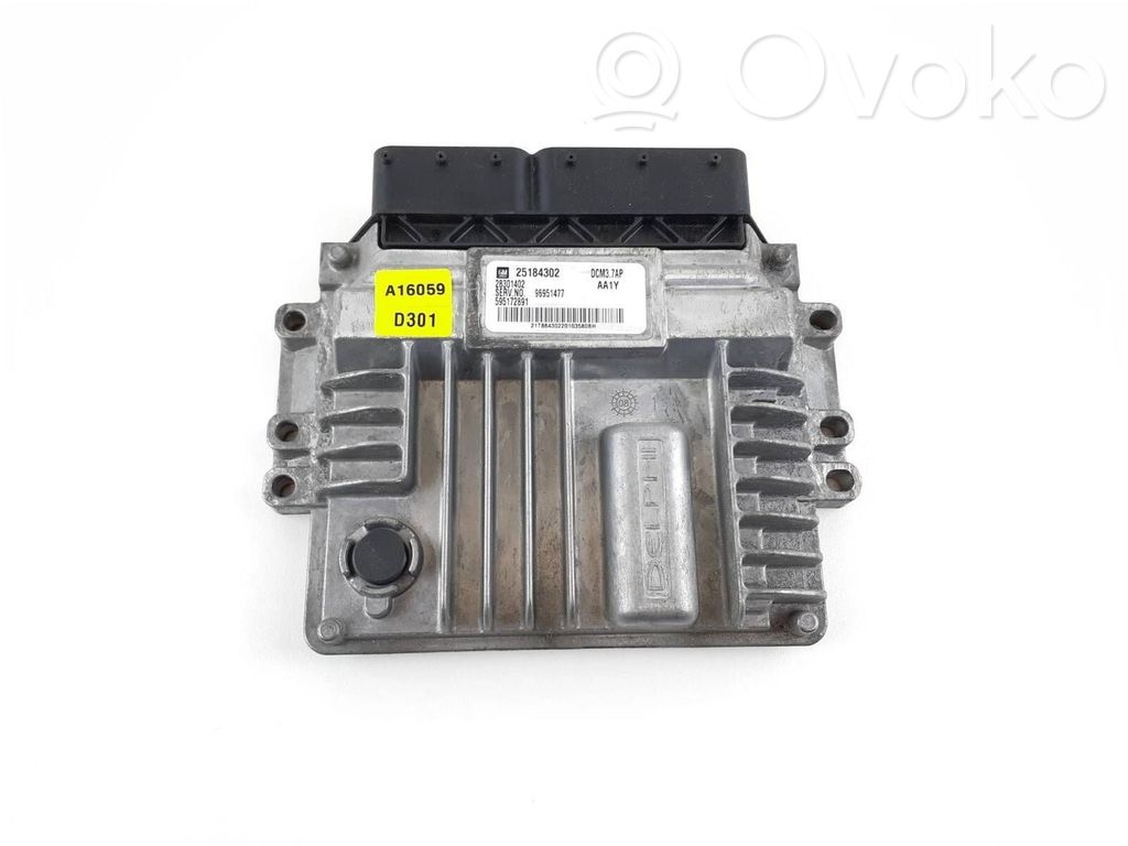 Chevrolet Cruze Engine control unit/module 