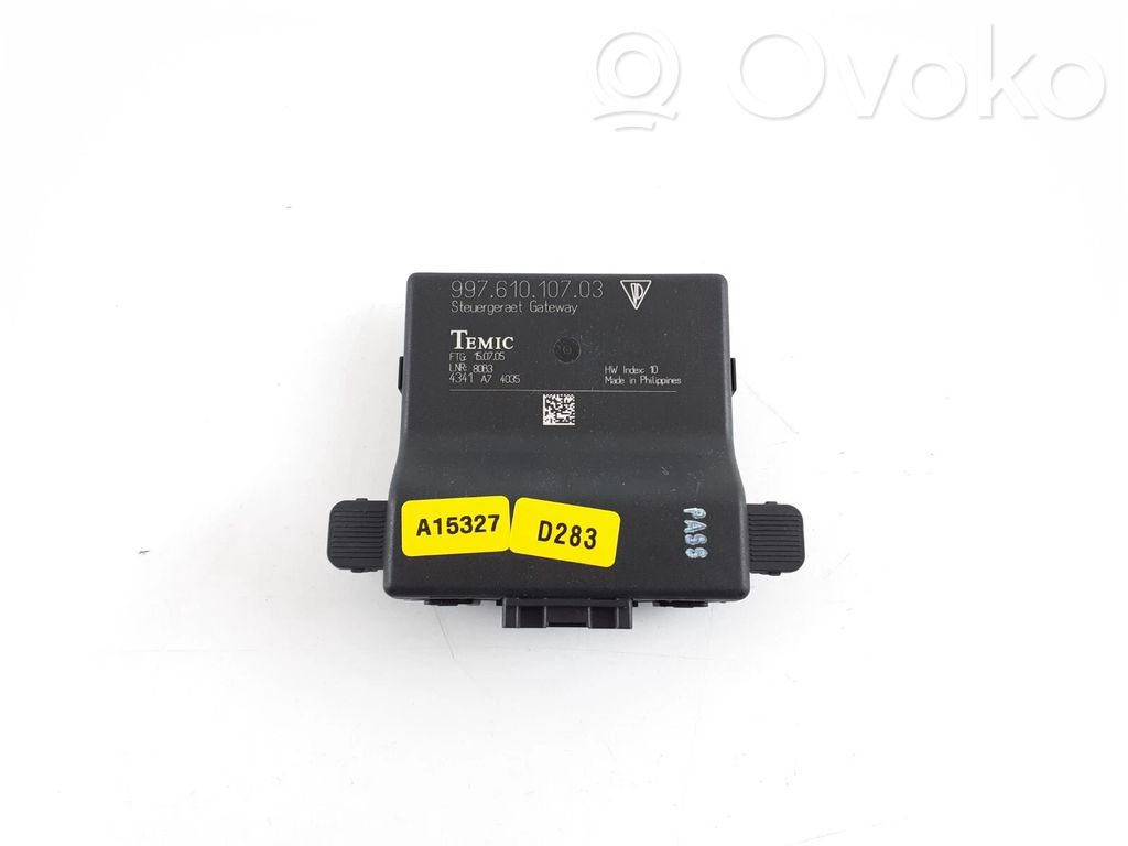 Porsche Boxster 987 Gateway control module 