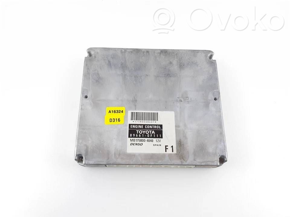 Toyota Corolla Verso AR10 Engine control unit/module 