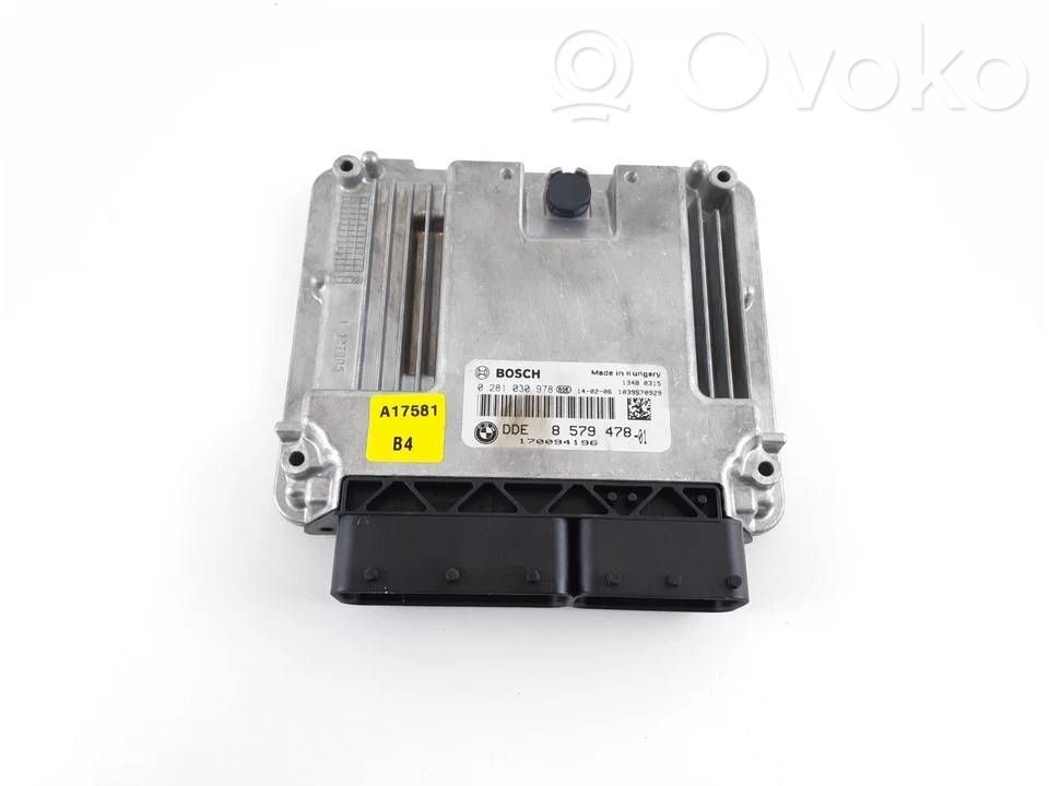 BMW 3 F30 F35 F31 Motorsteuergerät/-modul 