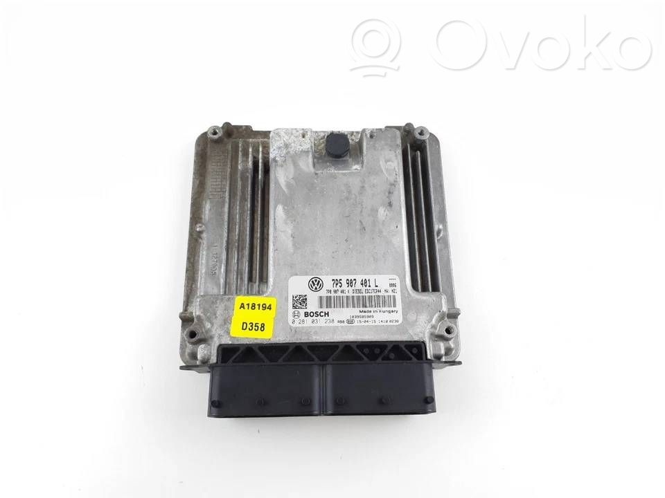 Porsche Cayenne (92A) Engine control unit/module 