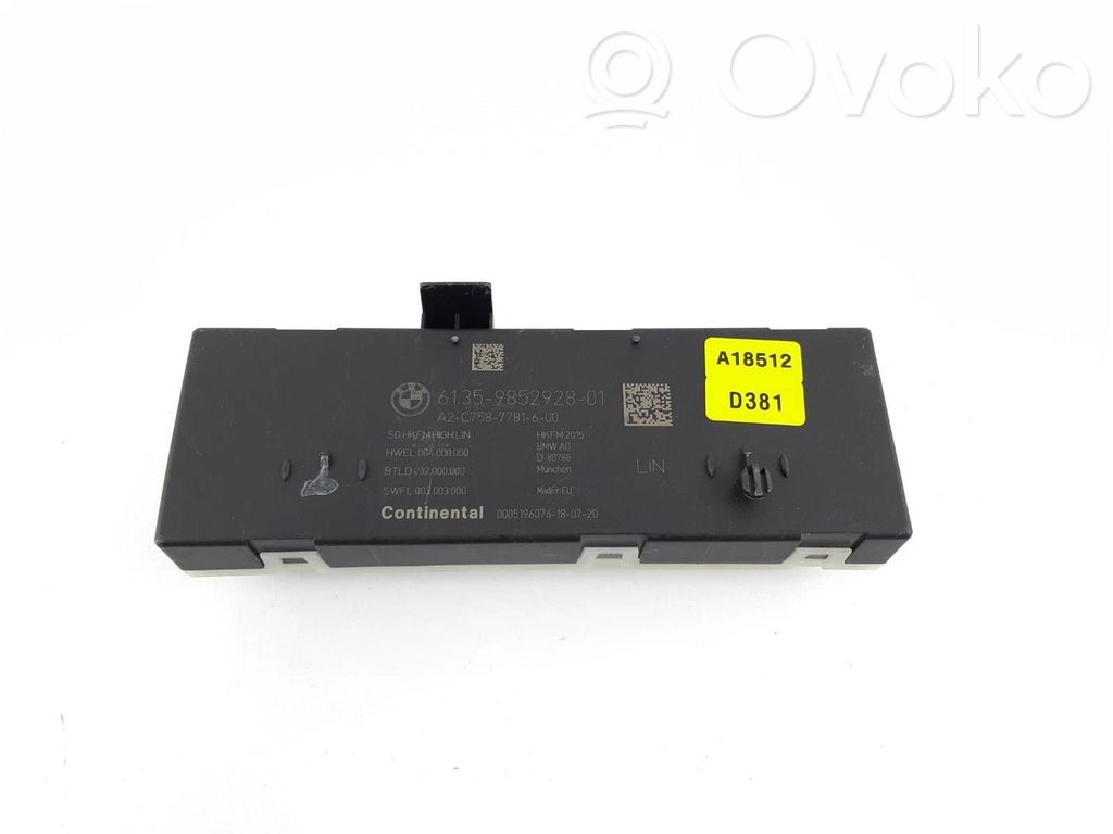 BMW X7 G07 Tailgate/trunk control unit/module 