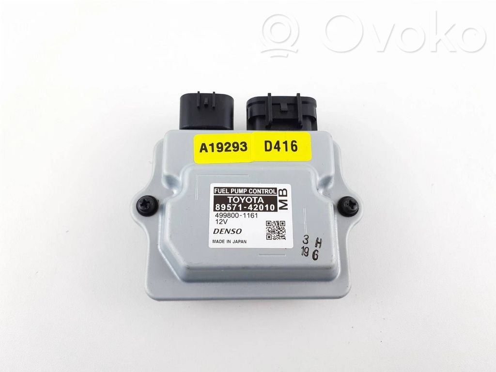 Toyota RAV 4 (XA50) Fuel injection pump control unit/module 