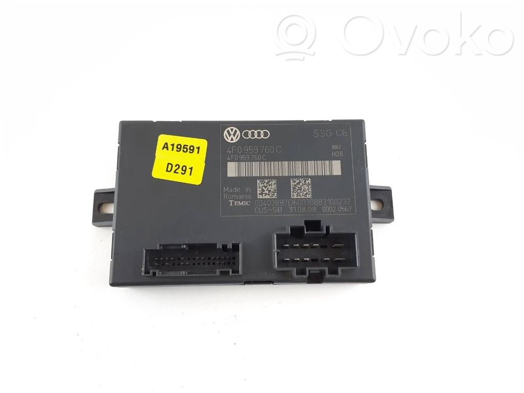 Audi Q7 4L Seat control module 