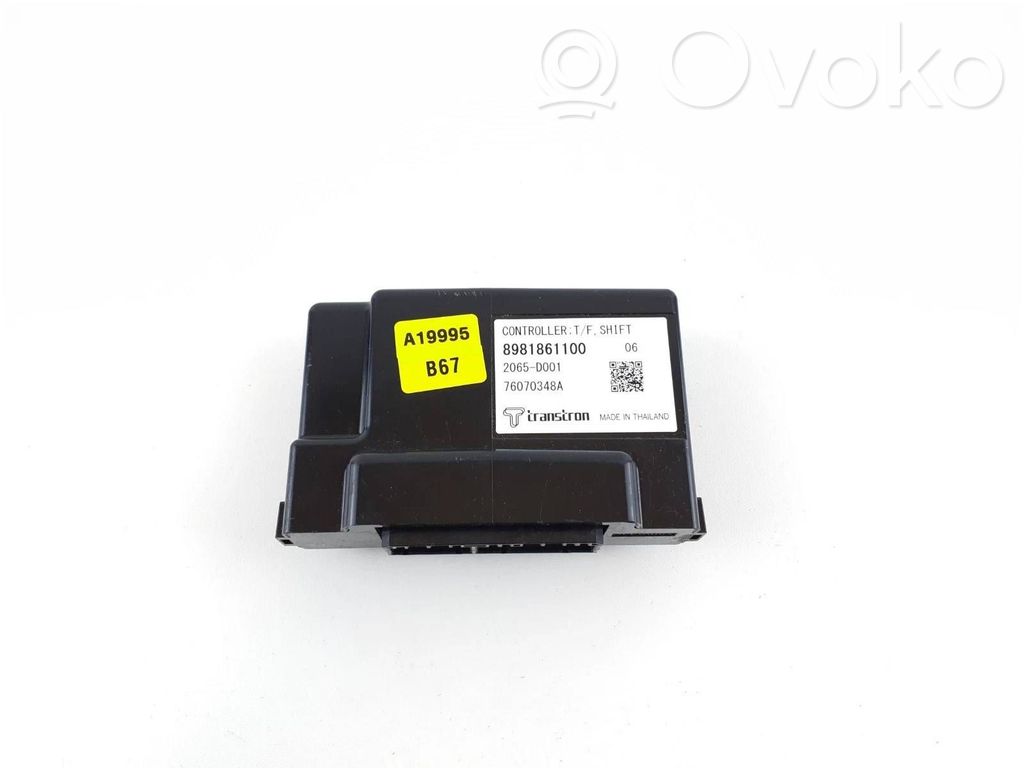 Isuzu D-Max Gearbox control unit/module 