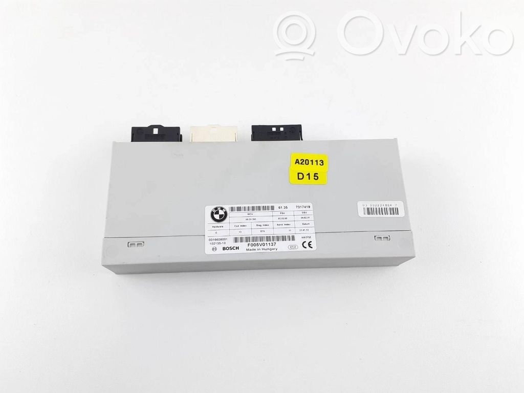BMW X5 E70 Tailgate/trunk control unit/module 