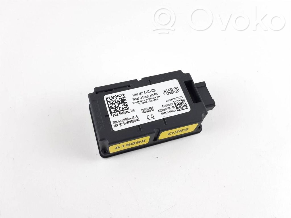 Tesla Model S Tire pressure control unit 