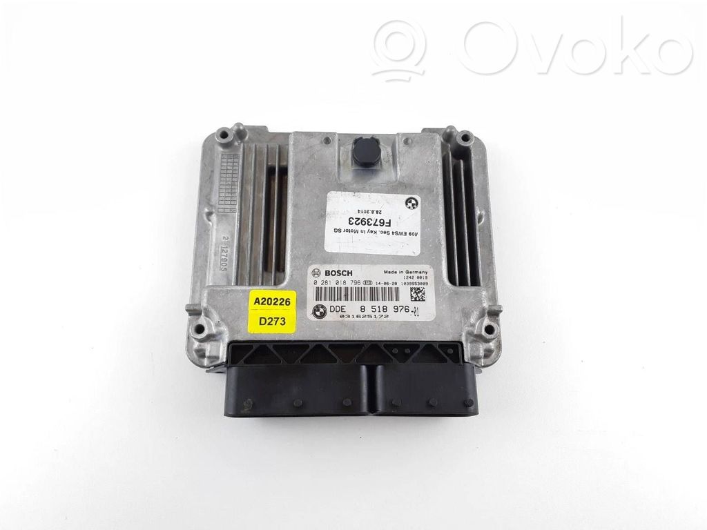 BMW 1 F20 F21 Unitate/modul de control motor 