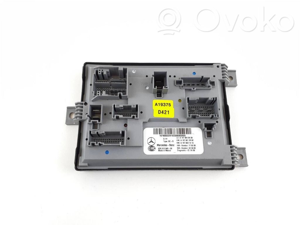 Mercedes-Benz GLE W167 Unitate de control SAM 