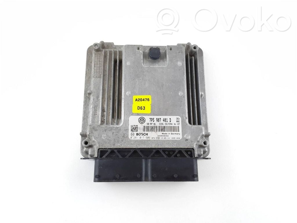 Porsche Cayenne (92A) Engine control unit/module 