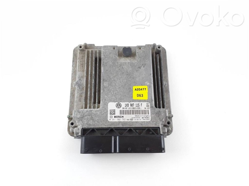 Engine control unit/module   1K8907115F,0261S02782