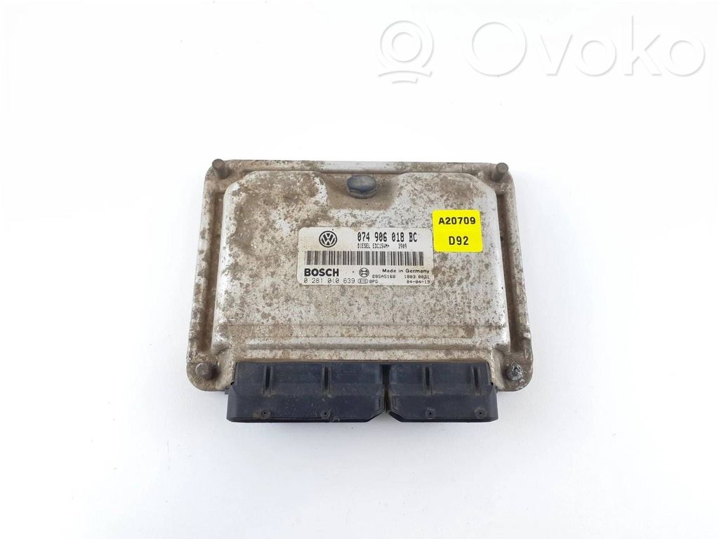 Volkswagen II LT Engine control unit/module 