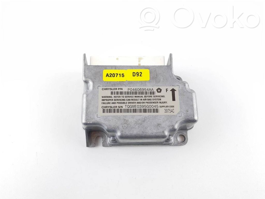 Jeep Cherokee Unidad de control/módulo del Airbag 