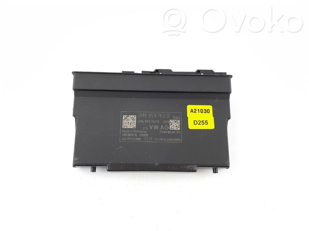 Porsche Taycan 9J1 Module de commande de siège 