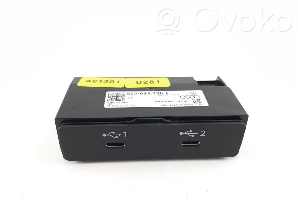 Porsche Taycan 9J1 USB-Anschluss 