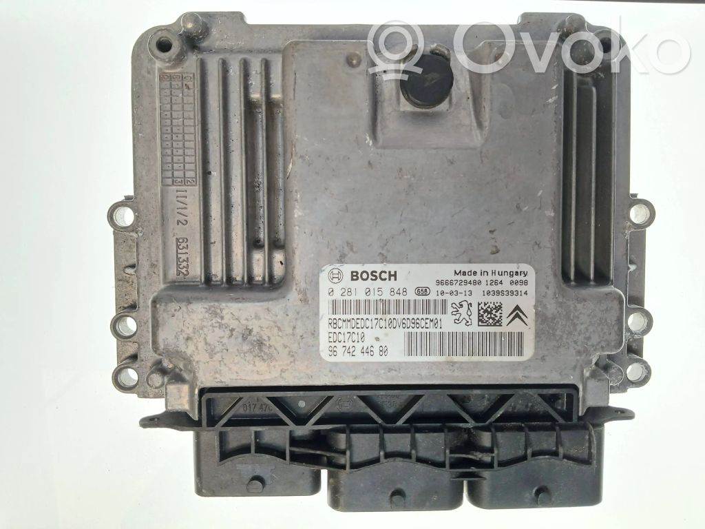 Citroen C3 Engine control unit/module 