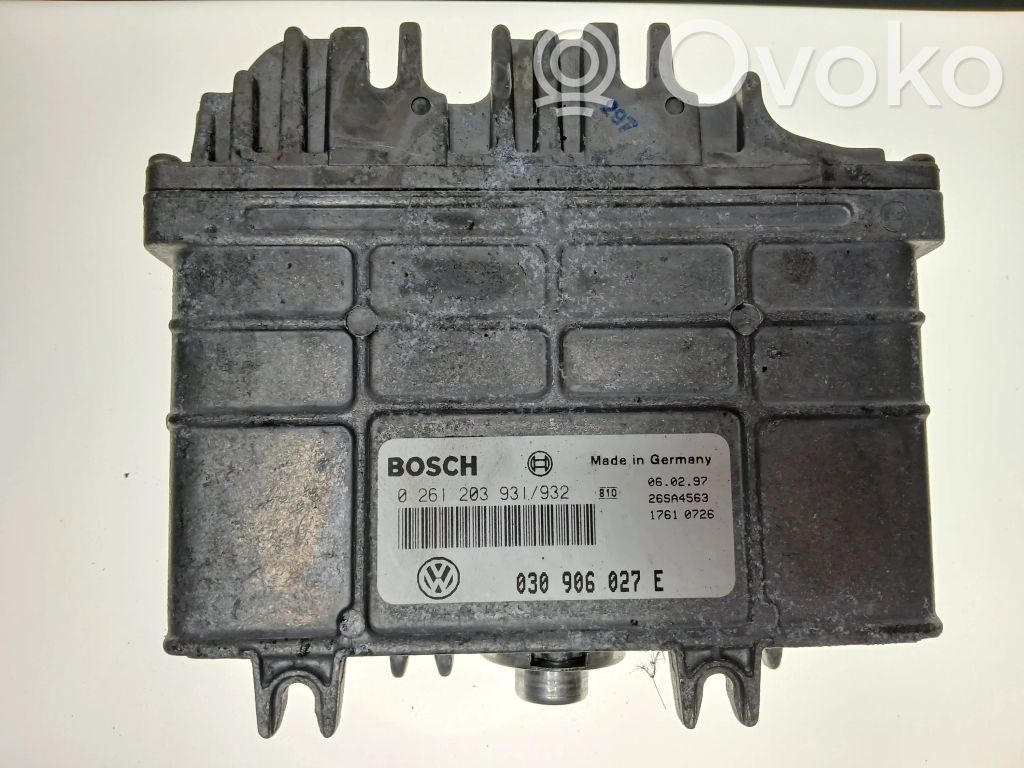 Volkswagen Polo III 6N 6N2 6NF Engine control unit/module 