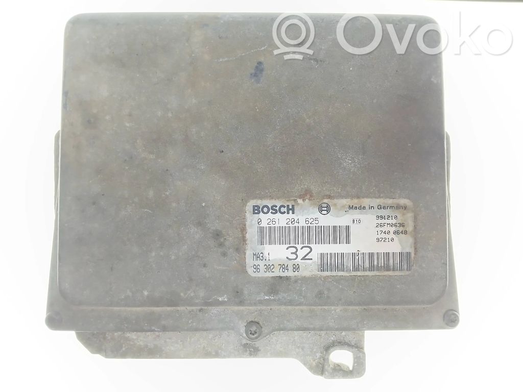 Peugeot 106 Engine control unit/module 