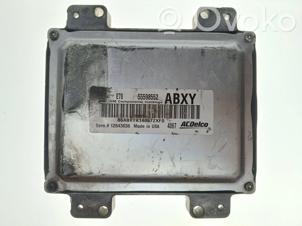 Opel Corsa D Engine control unit/module 
