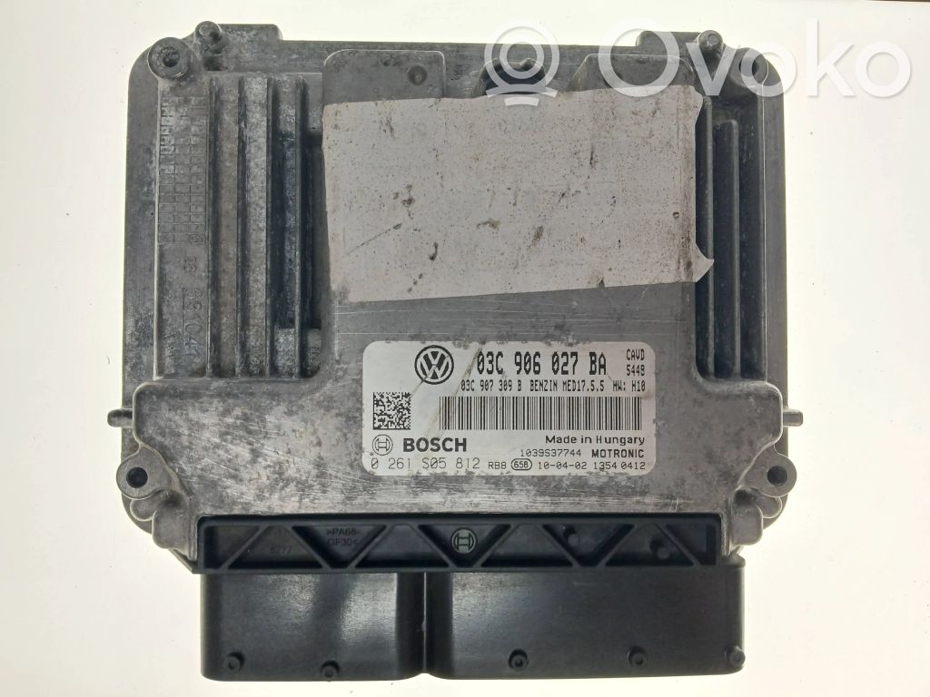 Volkswagen Golf VI Engine control unit/module 