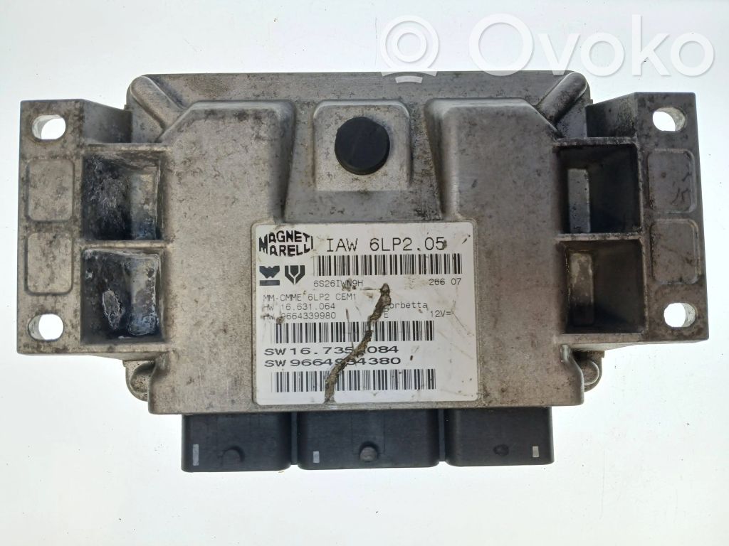 Peugeot 207 Engine control unit/module 