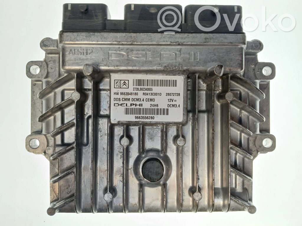 Peugeot 407 Engine control unit/module 