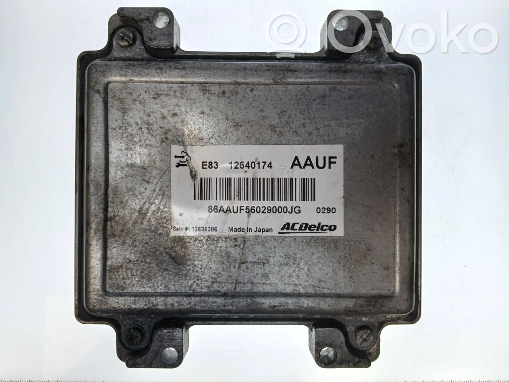 Opel Meriva B Engine control unit/module 