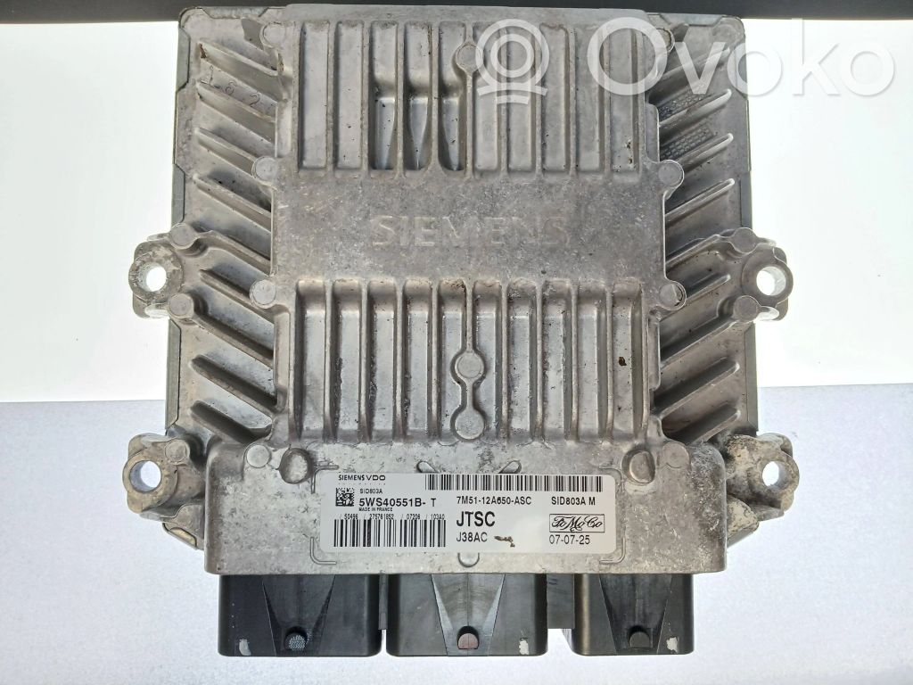 Ford Focus Engine control unit/module 