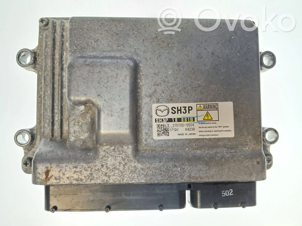 Engine control unit/module   SH3P18881B,2757005504,K4238,SH3P