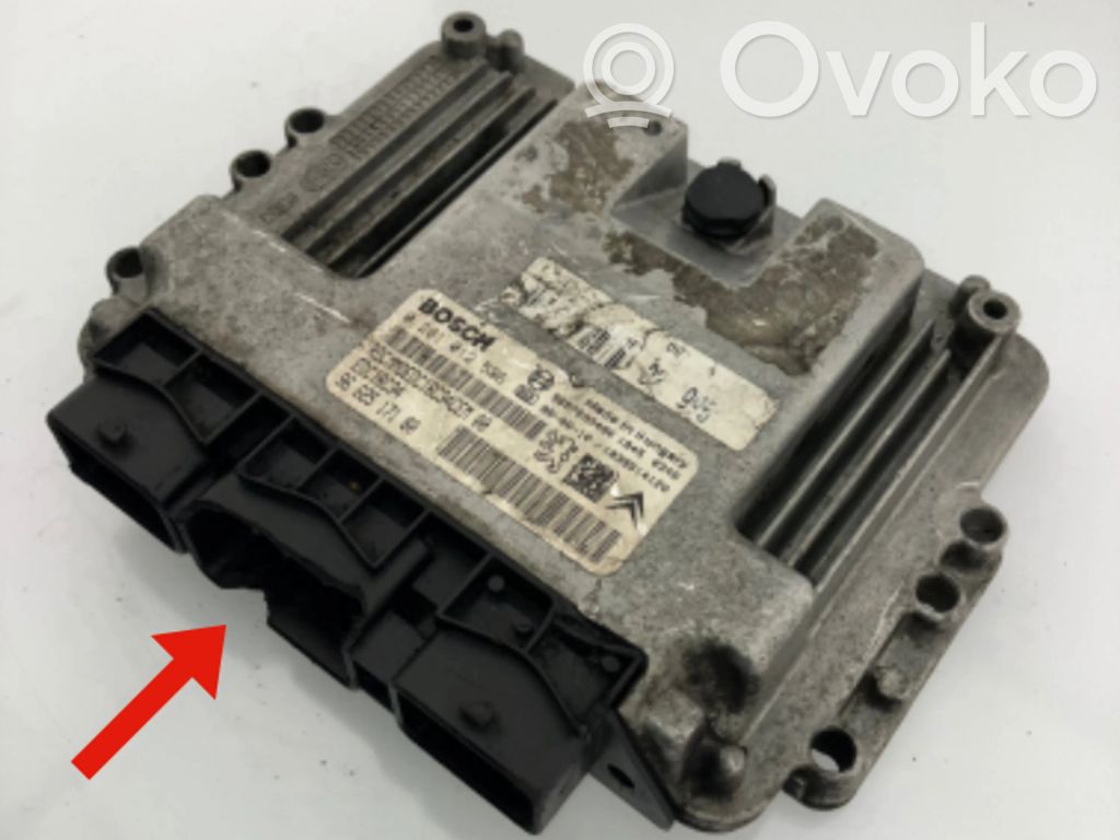 Engine control unit/module   9662517180,0281012526,9657699480