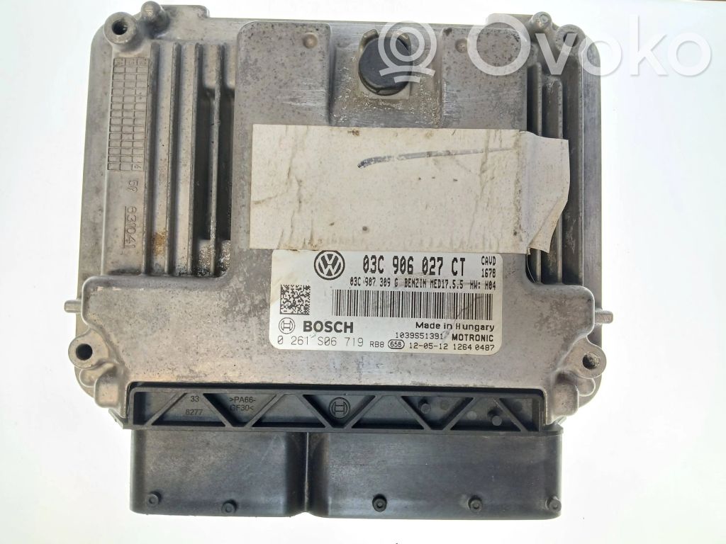 Volkswagen Golf VI Engine control unit/module 