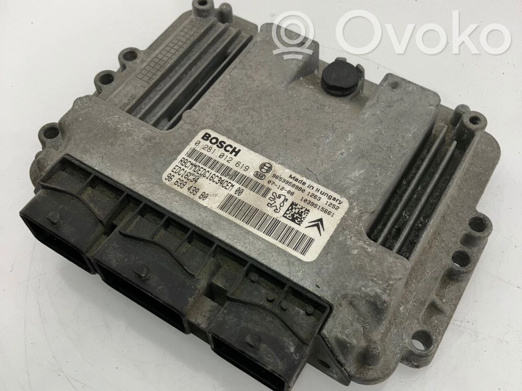 Peugeot Partner Engine control unit/module 