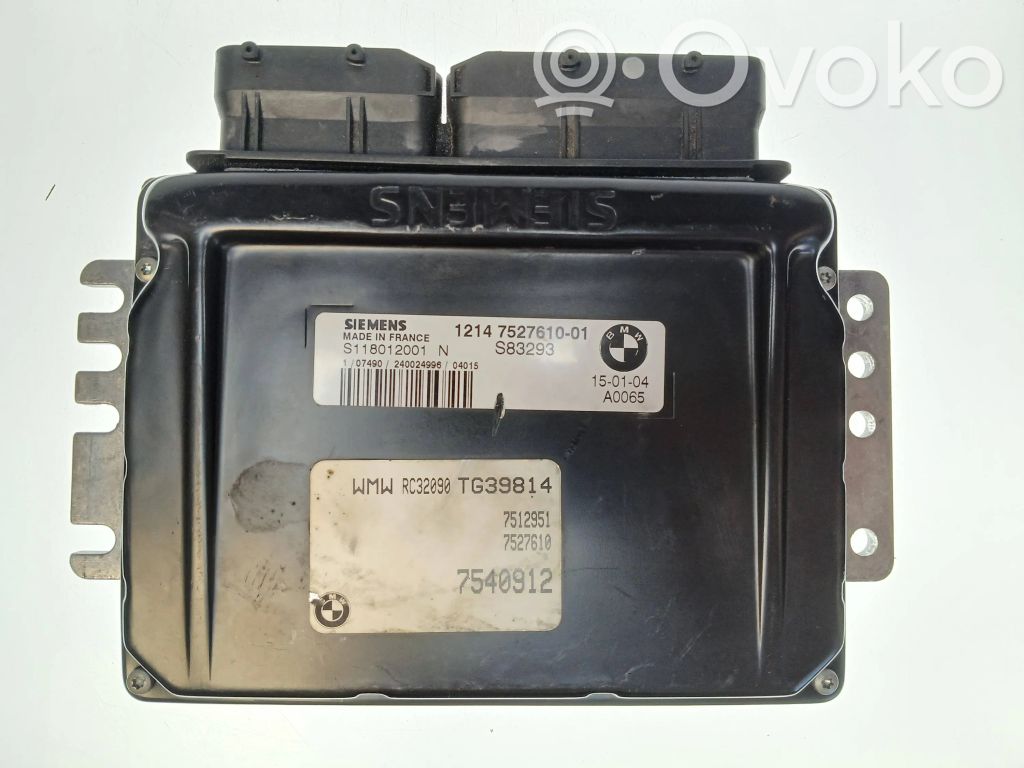 Mini One - Cooper R50 - 53 Engine control unit/module 