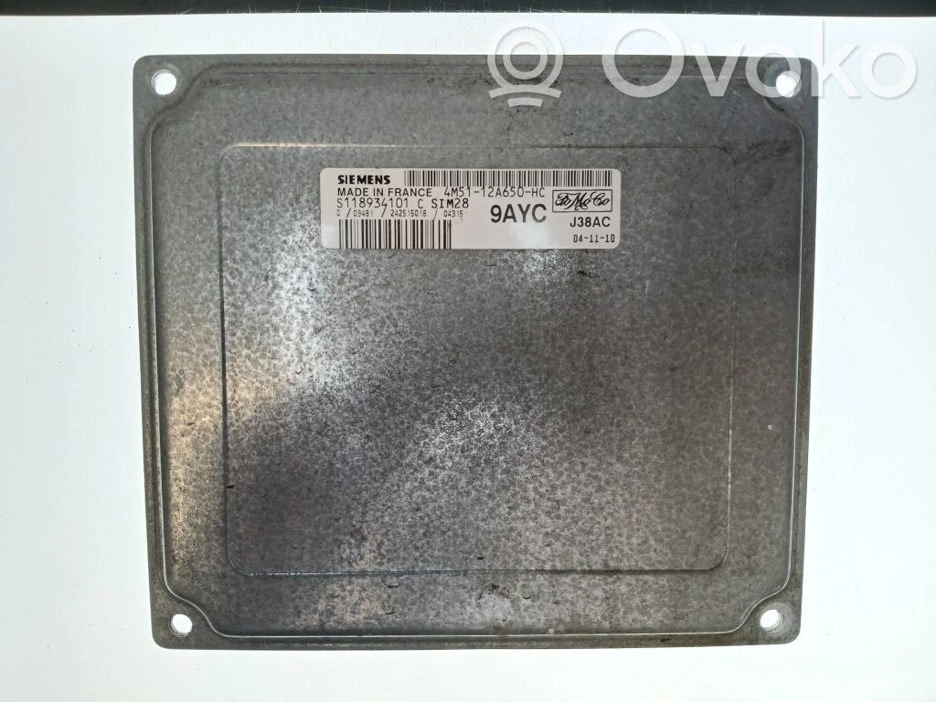 Ford Focus C-MAX Engine control unit/module 