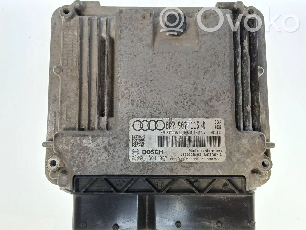 Audi A3 S3 A3 Sportback 8P Engine control unit/module 