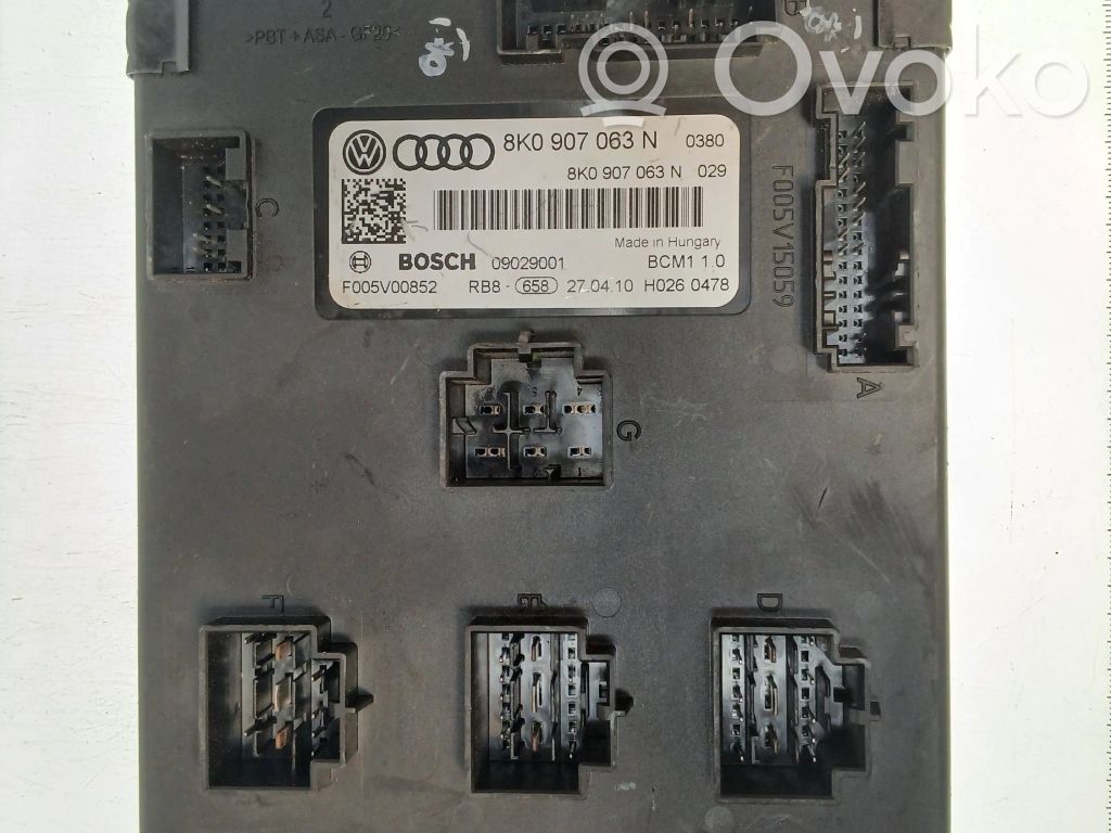 Audi A4 S4 B8 8K Modul confort 