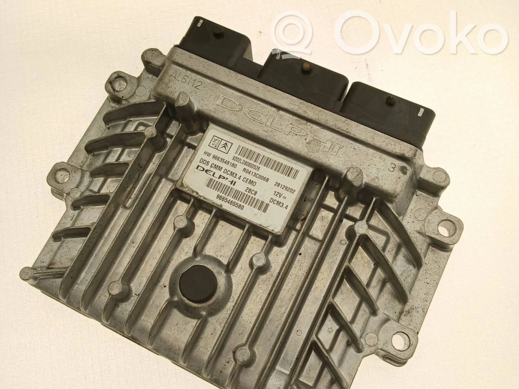 Peugeot 407 Engine control unit/module 