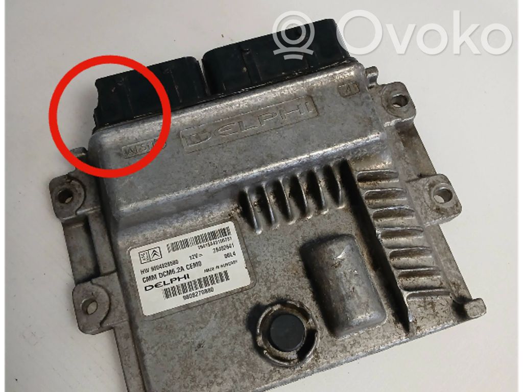Citroen C4 Grand Picasso Engine control unit/module 