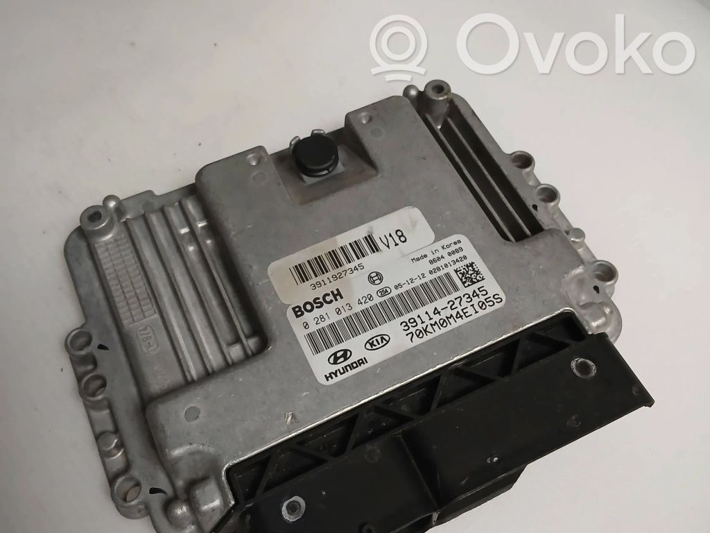 Engine control unit/module   3911927345,3911427345,0281013420