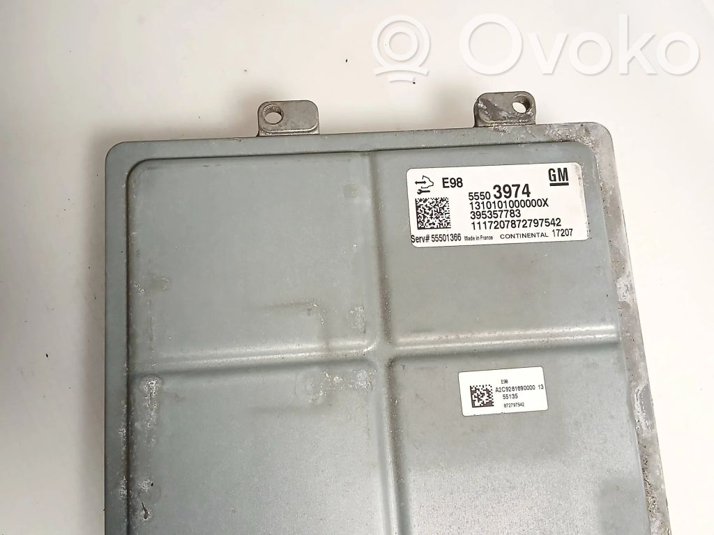 Opel Astra K Engine control unit/module 