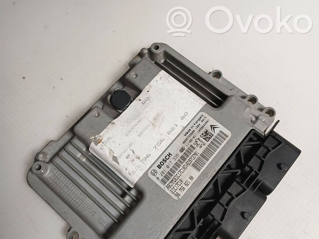 Engine control unit/module   9675682180,9666729580,0281017335