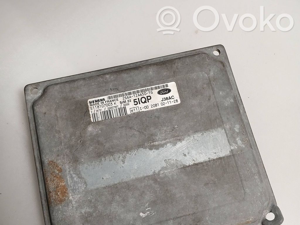 Engine control unit/module   2S6A12A650TG,S118107003K