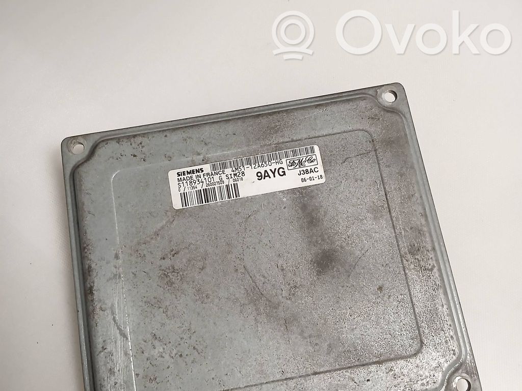 Ford Focus C-MAX Engine control unit/module 